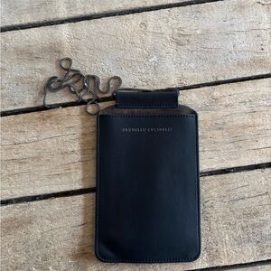 Napa Leather Bag w/ Monili Chain Strap